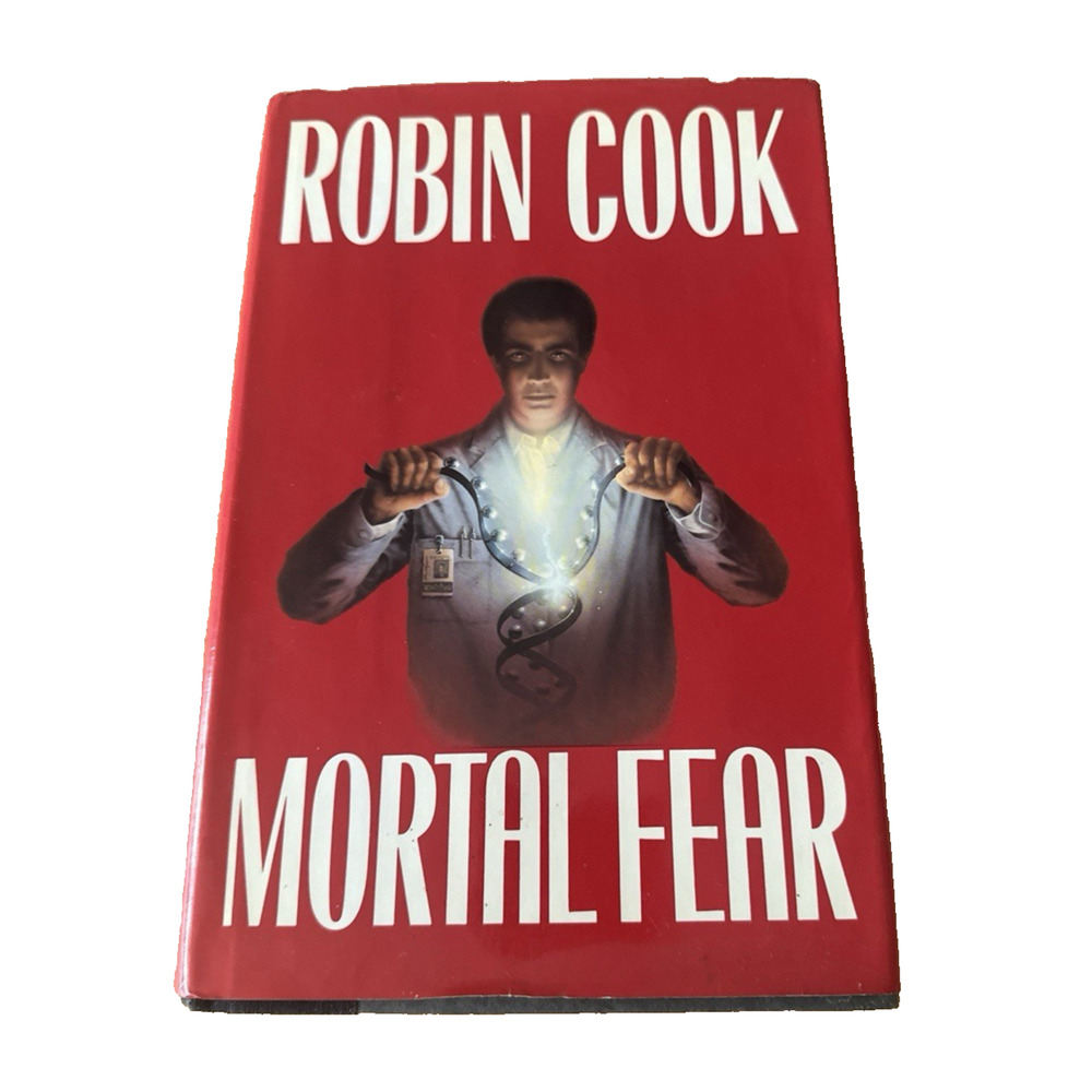Robin Cook Mortal Fear, First Edition DJ HC Putman Thriller 1988 VTG